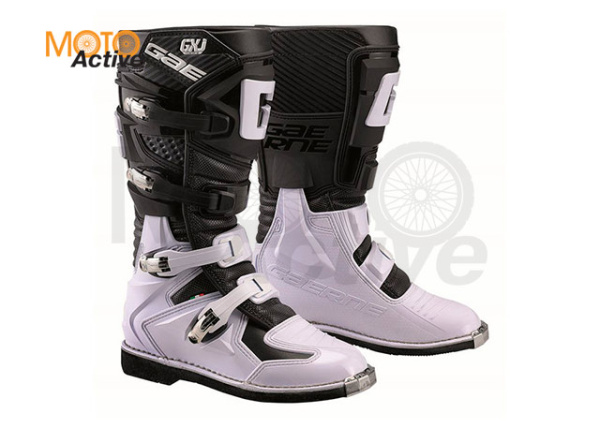 Детские мотоботы Gaerne GXJ черно-белые